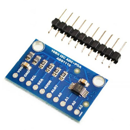 ADS1115 16-Bit ADC- 4 Channel with Programmable Gain Amplifier