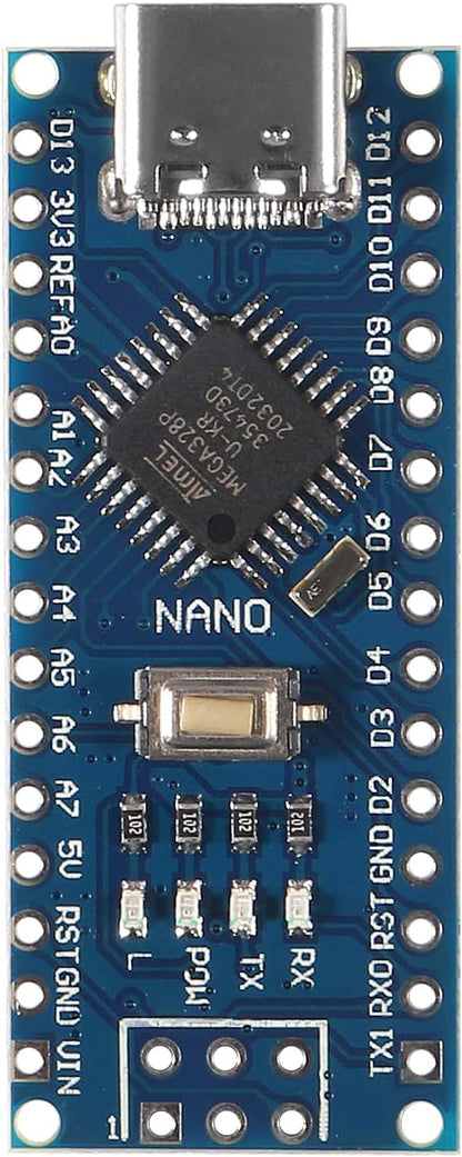 Nano Board R3 with CH340 Chip without USB Cable Compatible with (Unsoldered) without USB Cable Compatible with (Unsoldered)