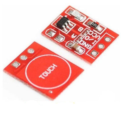 TTP223 1-Channel Capacitive Touch Sensor Module Red Color