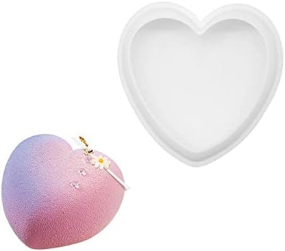 3D Heart Love Heart Silicone Cakes Multi Function Mold Entremet Mould Aroma Gypsum Plaster Mould for Cakes Decoration