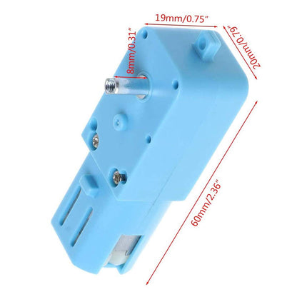 110 RPM Half Metal Gear BO Motor – Straight