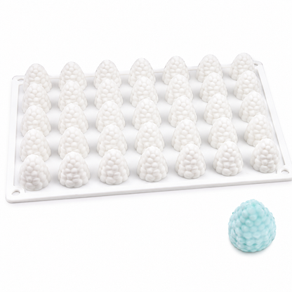 35 Cavity Raspberry Fruit Entremet Silicone Mold
