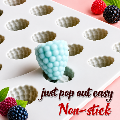 35 Cavity Raspberry Fruit Entremet Silicone Mold