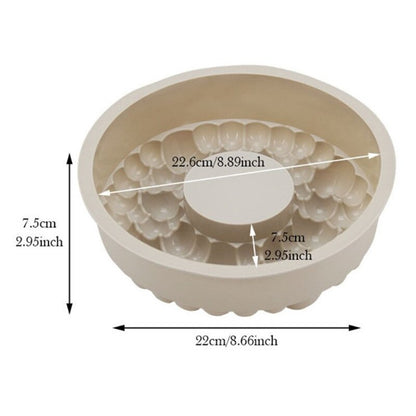 3D Cherry Bubble Crown Silicone Cake Mold Chocolate Pastry Jelly & Dessert Decoration
