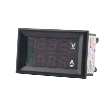 Digital Voltmeter (0-100V) and Ammeter (10A) Dual LED Voltage Current Measurement Module