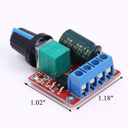 4.5-35V 5A PWM Adjustable DC Motor Speed Regulator Control Governor Switch module