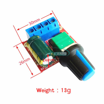 4.5-35V 5A PWM Adjustable DC Motor Speed Regulator Control Governor Switch module