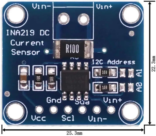 CJMCU-219 INA219 I2C Interface No Drift Bi-directional Current / Power Supply Monitoring Module