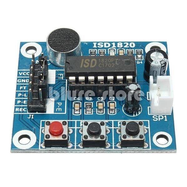 ISD1820 Sound Voice Recording Playback Module With Mic Sound Audio microphone