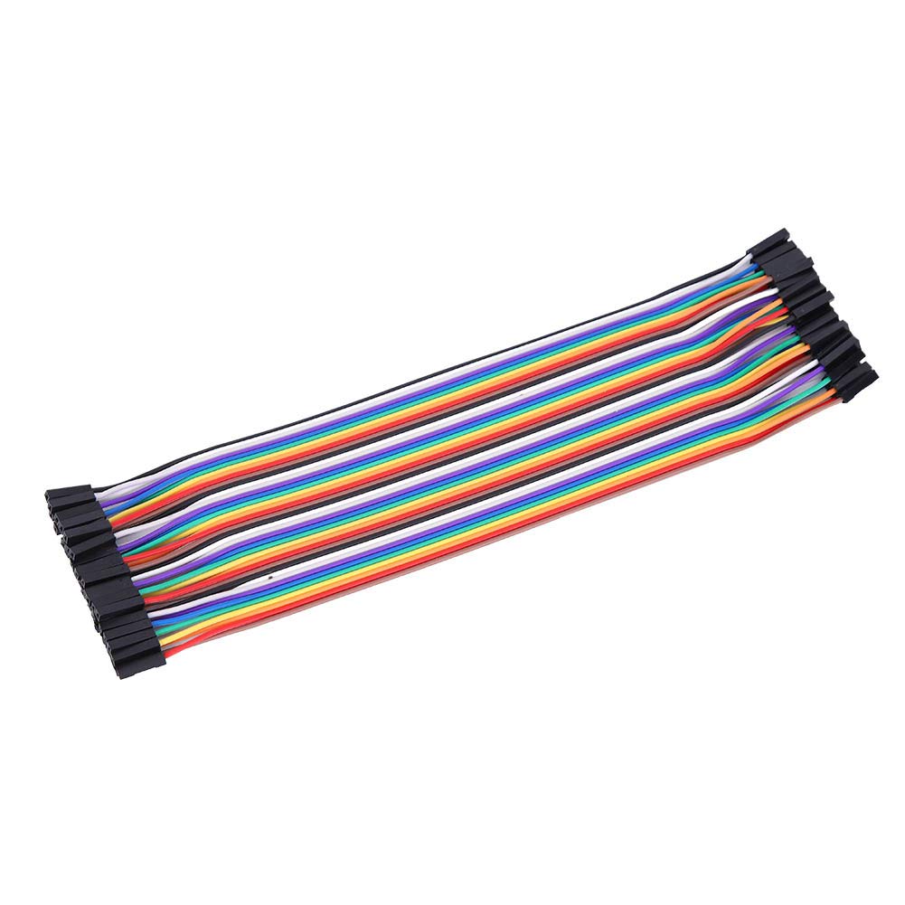 20CM DuPont Wire Color Jumper Cable 2.54mm 1P-1P Female to Female