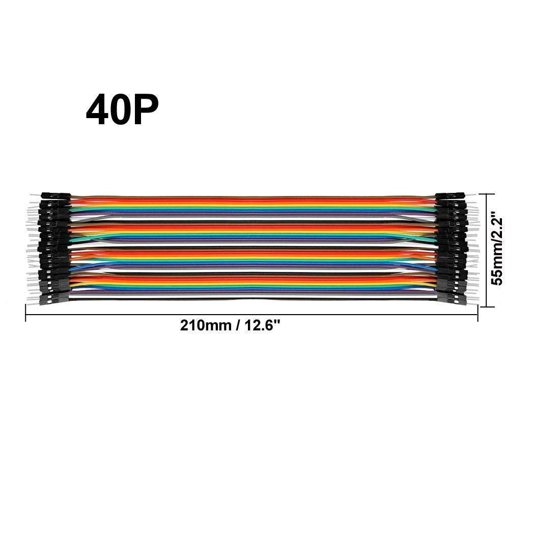 20cm Male To Male Jumper Cable Wire