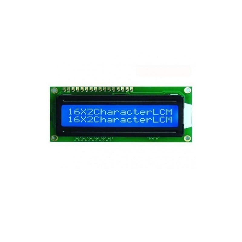 I2C TWI 1602 16x2 LCD Serial Interface Adapter Module with Blue Backlight Display Screen for Arduino R3 MEGA2560,Blue