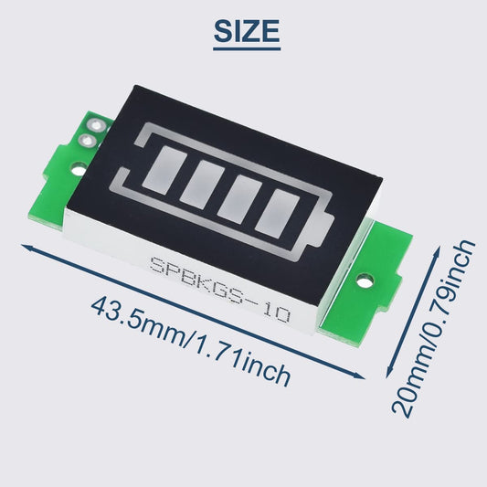 18650 Lithium Battery Capacity Indicator Module