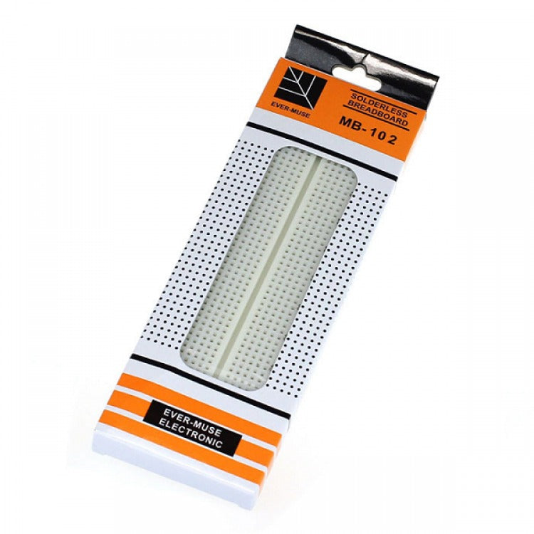 MB102 830 Points Solderless Prototype PCB Breadboard