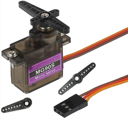 MG90S Micro Digital Servo Motor (360° Continuous Rotation)