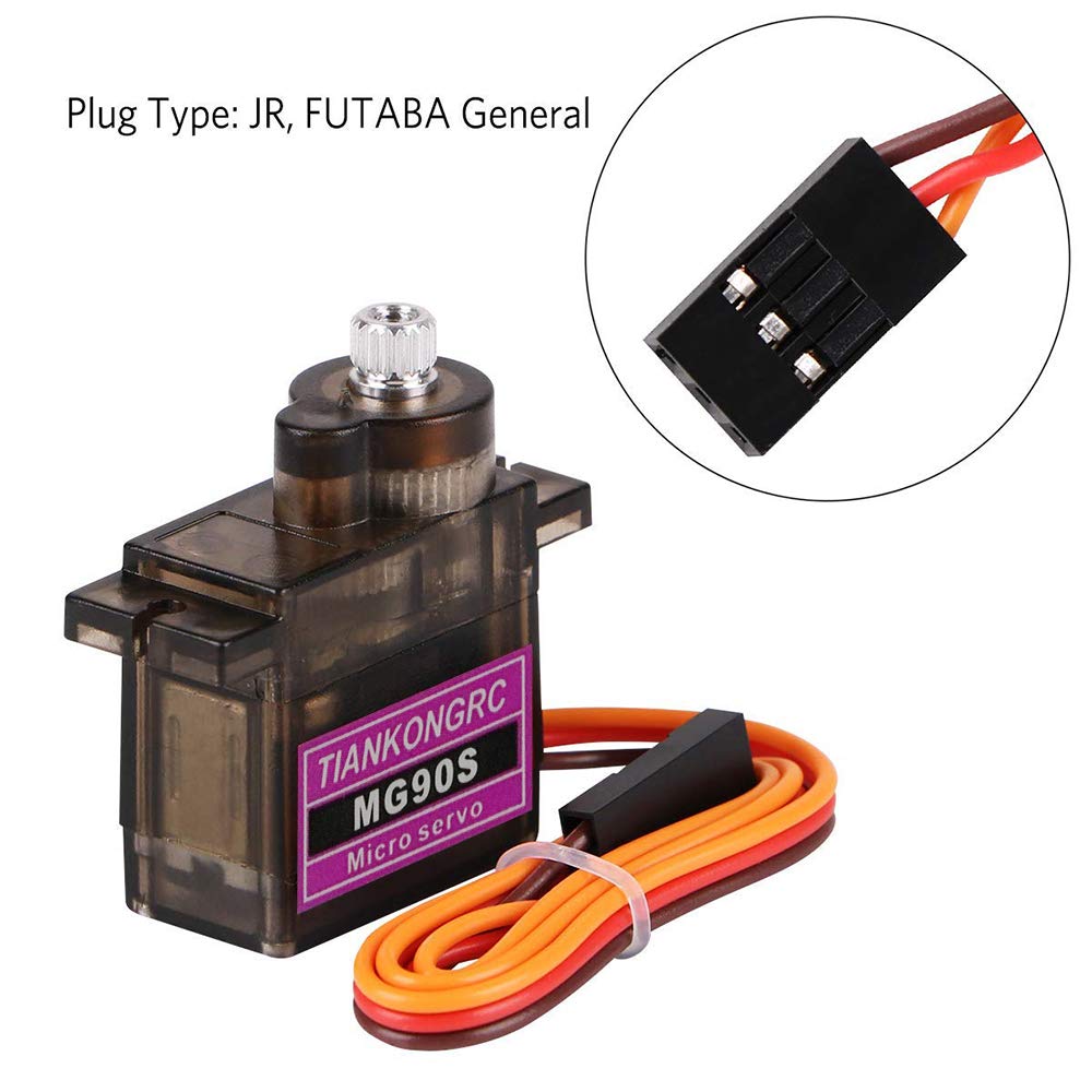 MG90S Micro Digital Servo Motor (360° Continuous Rotation)