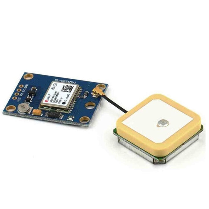 NEO 6M V2 NEO-6M GPS Flight Controller Module 3V-5V with Super Strong Ceramic Antenna