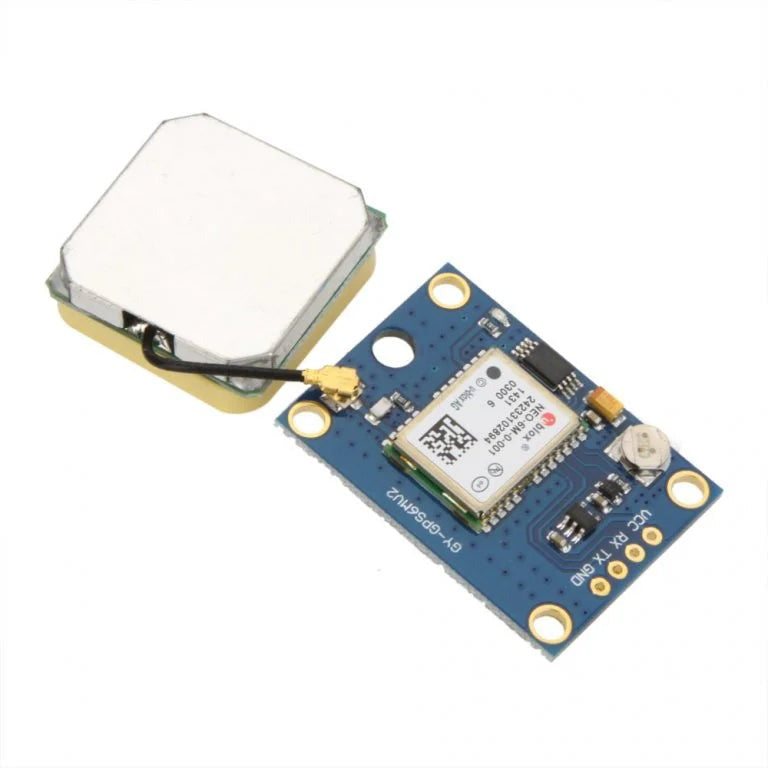 NEO 6M V2 NEO-6M GPS Flight Controller Module 3V-5V with Super Strong Ceramic Antenna