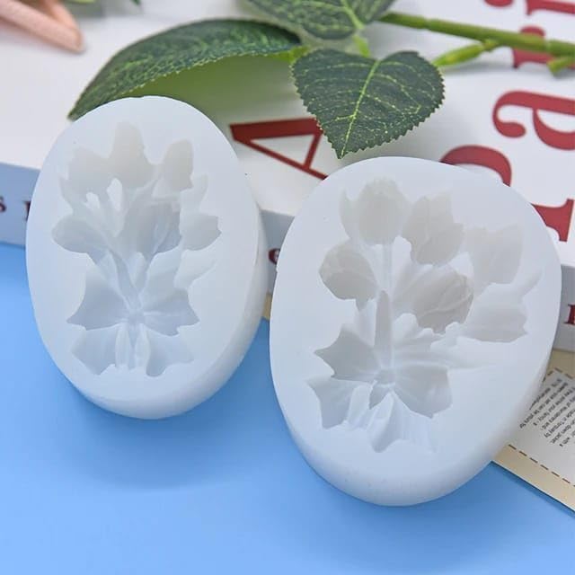 3D Flower Silicone Mould for Candle Making Floral Soap Resin Art and DIY Decorations