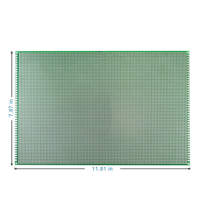 20 x 30 cm Universal Double-Sided PCB Prototype Board