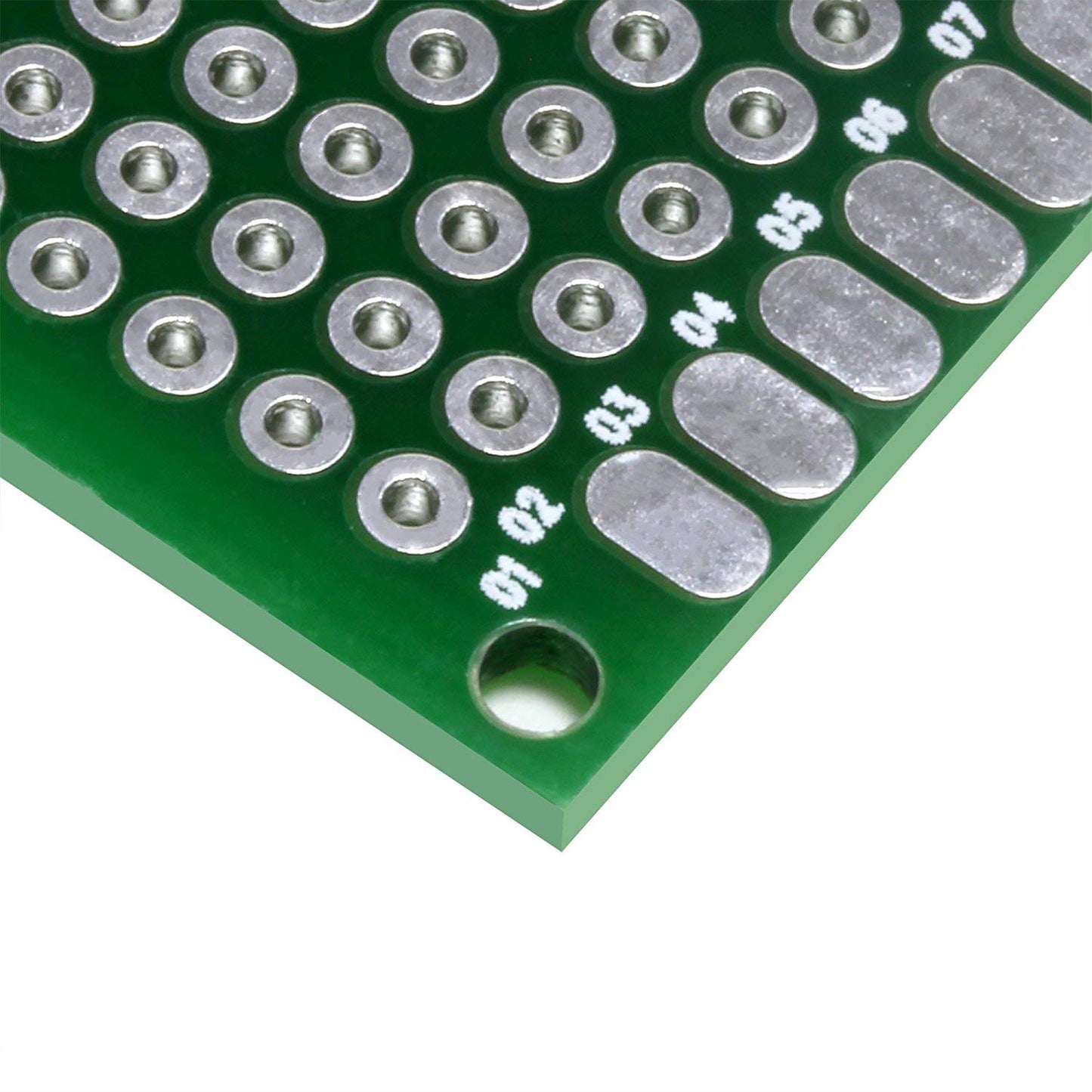 PCB Prototype Board, Double Sided PCB Proto Board for DIY Solder Breadboard, 5cm X 7cm(1.969" X 2.756") Universal Printed Circuit Board