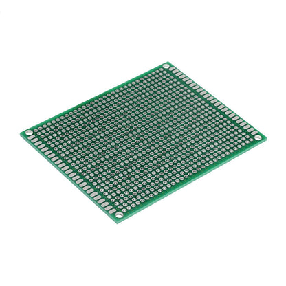 PCB Prototype Board, Double Sided PCB Proto Board for DIY Solder Breadboard, 7cm X 9cm(2.756" X 3.543") Universal Printed Circuit Board