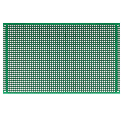 PCB Prototype Board, Double Sided PCB Proto Board for DIY Solder Breadboard, 8cm X 12cm(3.150" X 4.724") Universal Printed Circuit Board