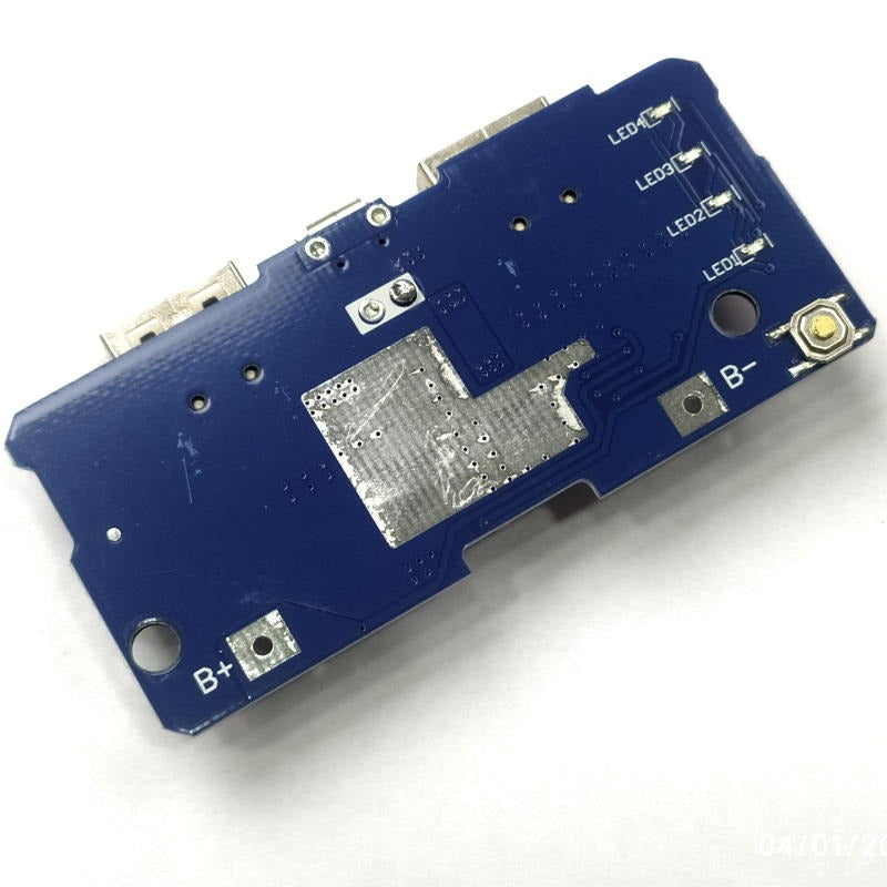 DIY Power Bank Module with Dual USB Output- 3.7V to 5V 2A with 18650 LiPo Charger