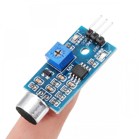 Microphone Sound Sensor Module Voice Sensor High Sensitivity Sound Detection Module Whistle Module