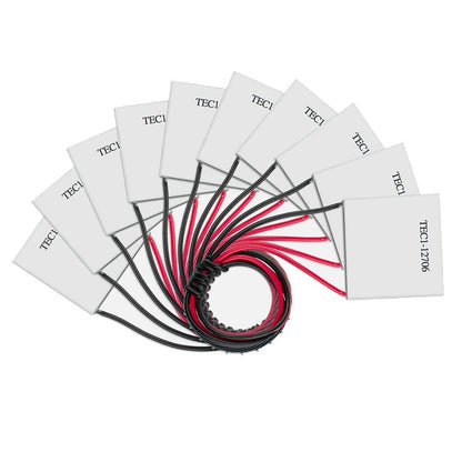 TEC1-12706 40x40mm 12V 60W Heatsink Thermoelectric Cooler Cooling Peltier Plate Module
