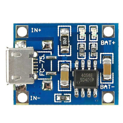 TP4056 1A Li-ion Lithium Battery Charging Module – Micro USB