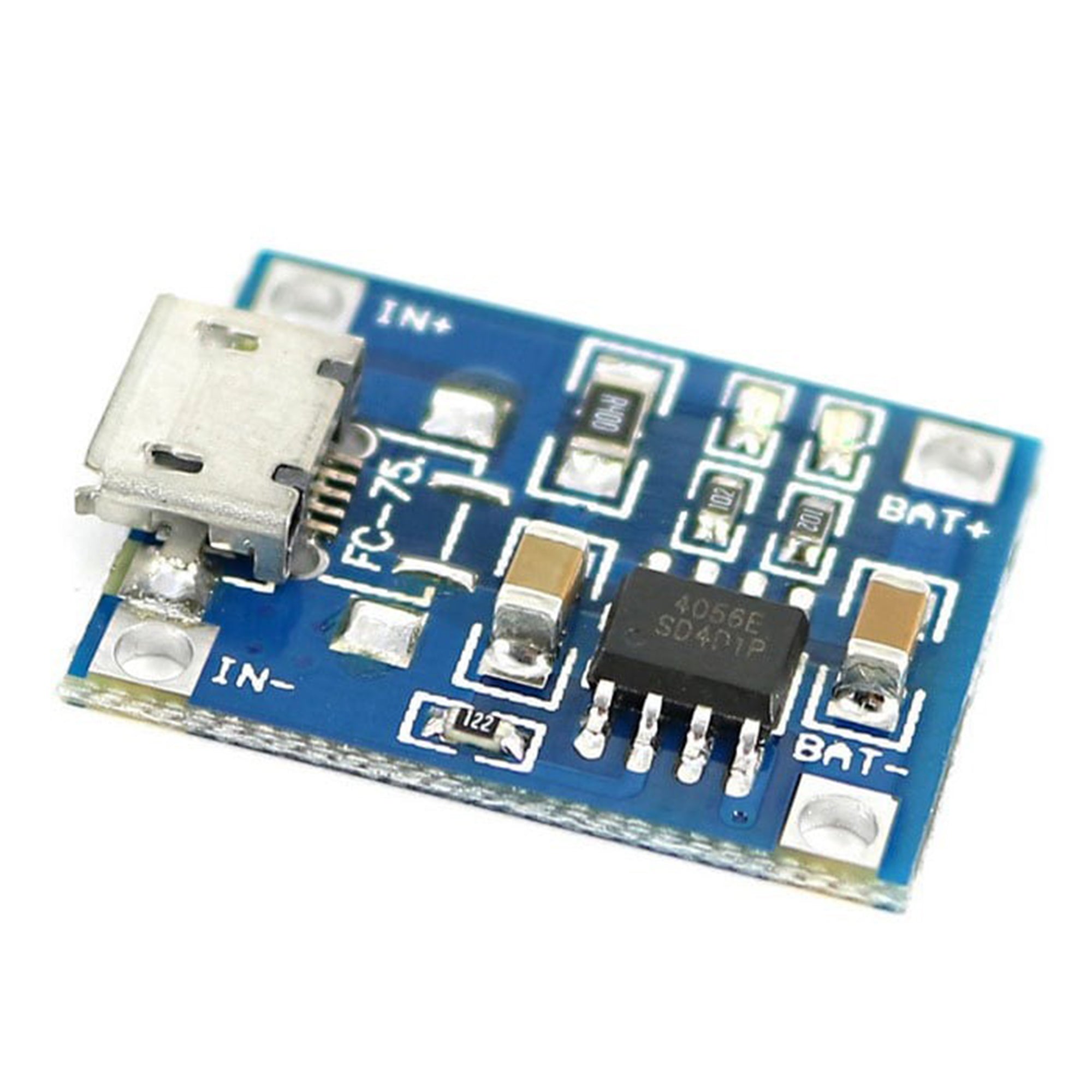 TP4056 1A Li-ion Lithium Battery Charging Module – Micro USB – UG LAND ...