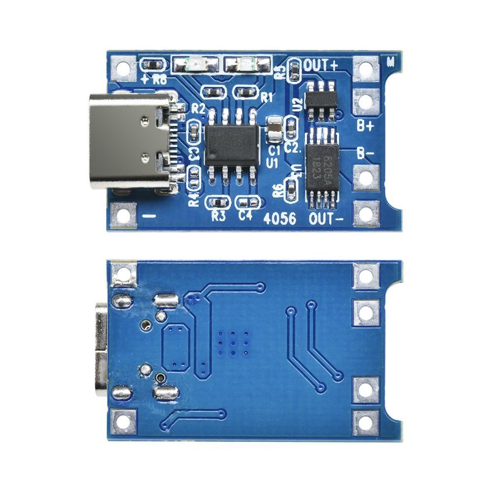 TP4056 Type-C USB 4.5-5.5V 1A 18650 Battery Charger Module Charging Board Dual Protection