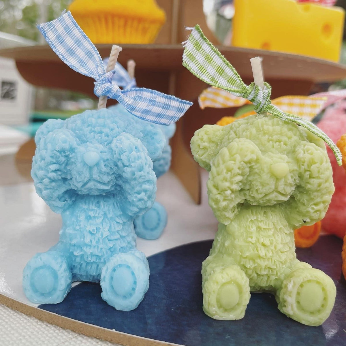 3D Teddy Bear Candle Mold  DIY Candle Making Decorative Wax Crafts & Handmade Gifts