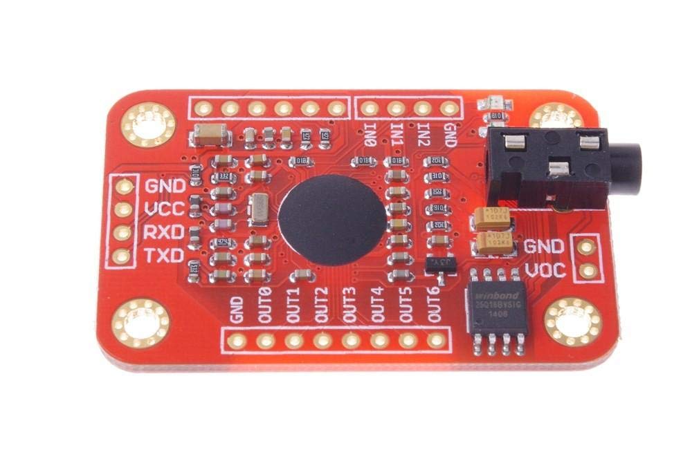 Speed Recognition, Voice Recognition Module V3 Support a maximum of 80 voice commands 7 voice commands effectively at the same time