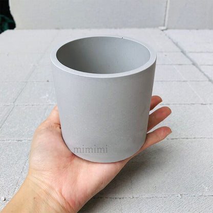 Cylinder Planter Silicone Mould for Decorative Pots Mini Plant Holders and DIY Home Decor
