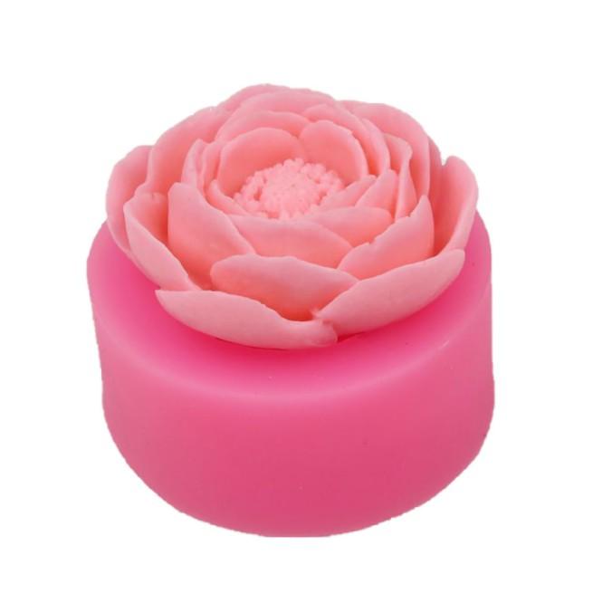 3D Floating Flower Petal Silicone Candle Mold DYF6045
