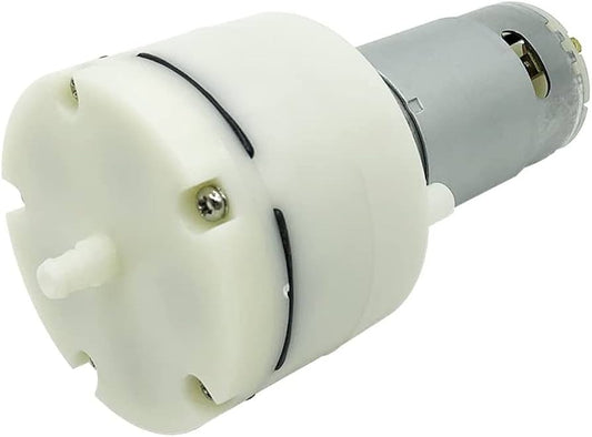 12V 555 High Flow 10LPM Air Vacuum Motor Exhaust Pump for DIY Manual Fish Tank Aeration Pump