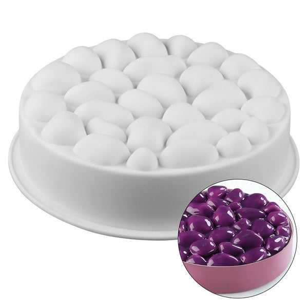 3D Bubble Round Silicone Cake Mould Chocolate Pastry Jelly Pudding Dessert
