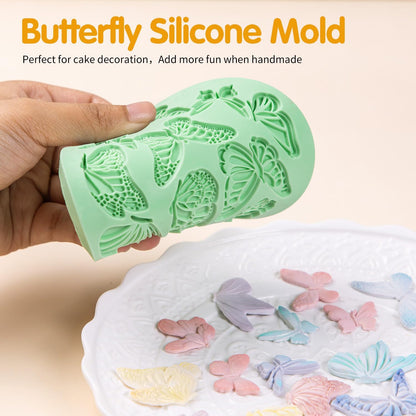 Butterfly Silicone Mould for Cake Decoration Chocolate Candy Soap Candle