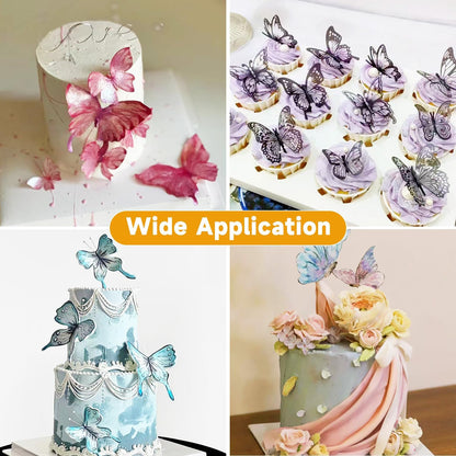 Butterfly Silicone Mould for Cake Decoration Chocolate Candy Soap Candle