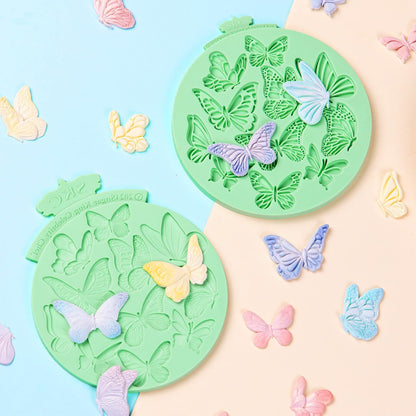 Butterfly Silicone Mould for Cake Decoration Chocolate Candy Soap Candle