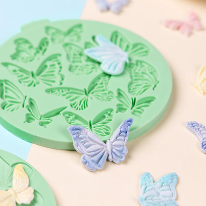 Butterfly Silicone Mould for Cake Decoration Chocolate Candy Soap Candle