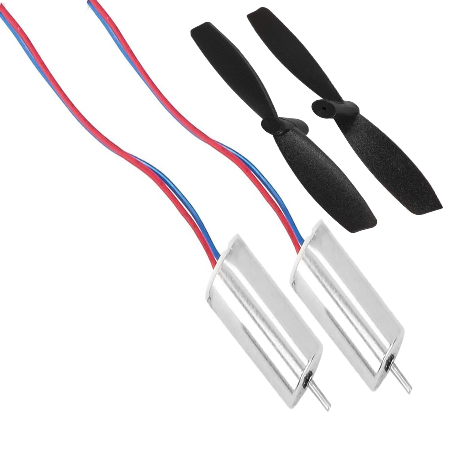 20X08mm (2Pcs) Smart Micro Coreless Motor, 8020 Motor Hollow Cup 8.5x20mm 3~5V 0.15A Quadcopter Cordless Motor Strong Power Output DIY RC Electric Motors