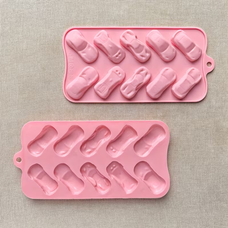 Sports Racing Car Silicone Mold for Chocolate Jelly Candy Gummies and Cake Decoration