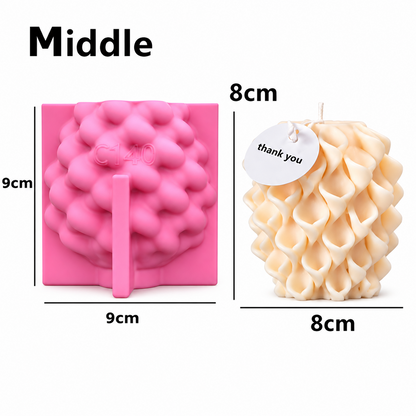3D Flower Petal Candle Silicone Mould Handmade Candles & Creative Candle Crafting