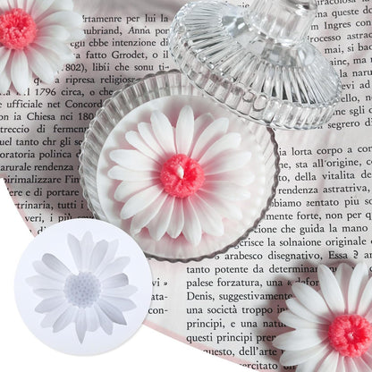 Daisy Flower Silicone Mould for Chocolate  Candy Jelly Soap Resin Candle