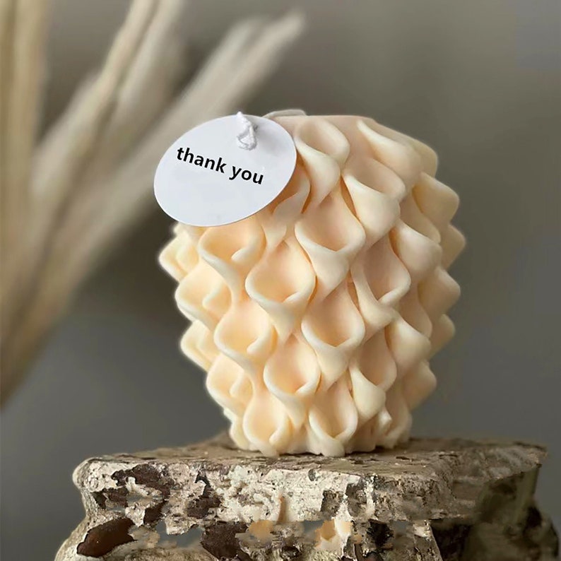 3D Flower Petal Candle Silicone Mould Handmade Candles & Creative Candle Crafting