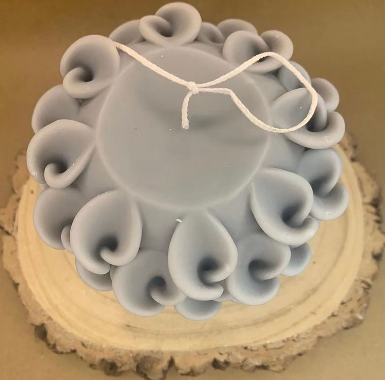 3D Flower Petal Candle Silicone Mould Handmade Candles & Creative Candle Crafting