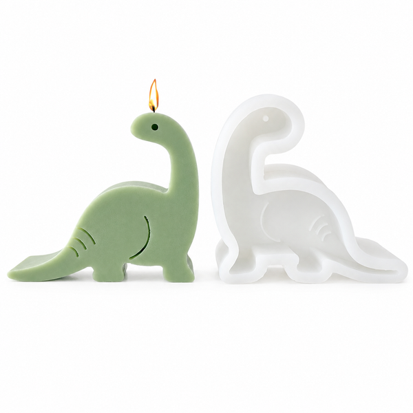 3D Dinosaur Silicone Candle Mold DIY Candle Making Decorative Crafts & Handmade Gifts
